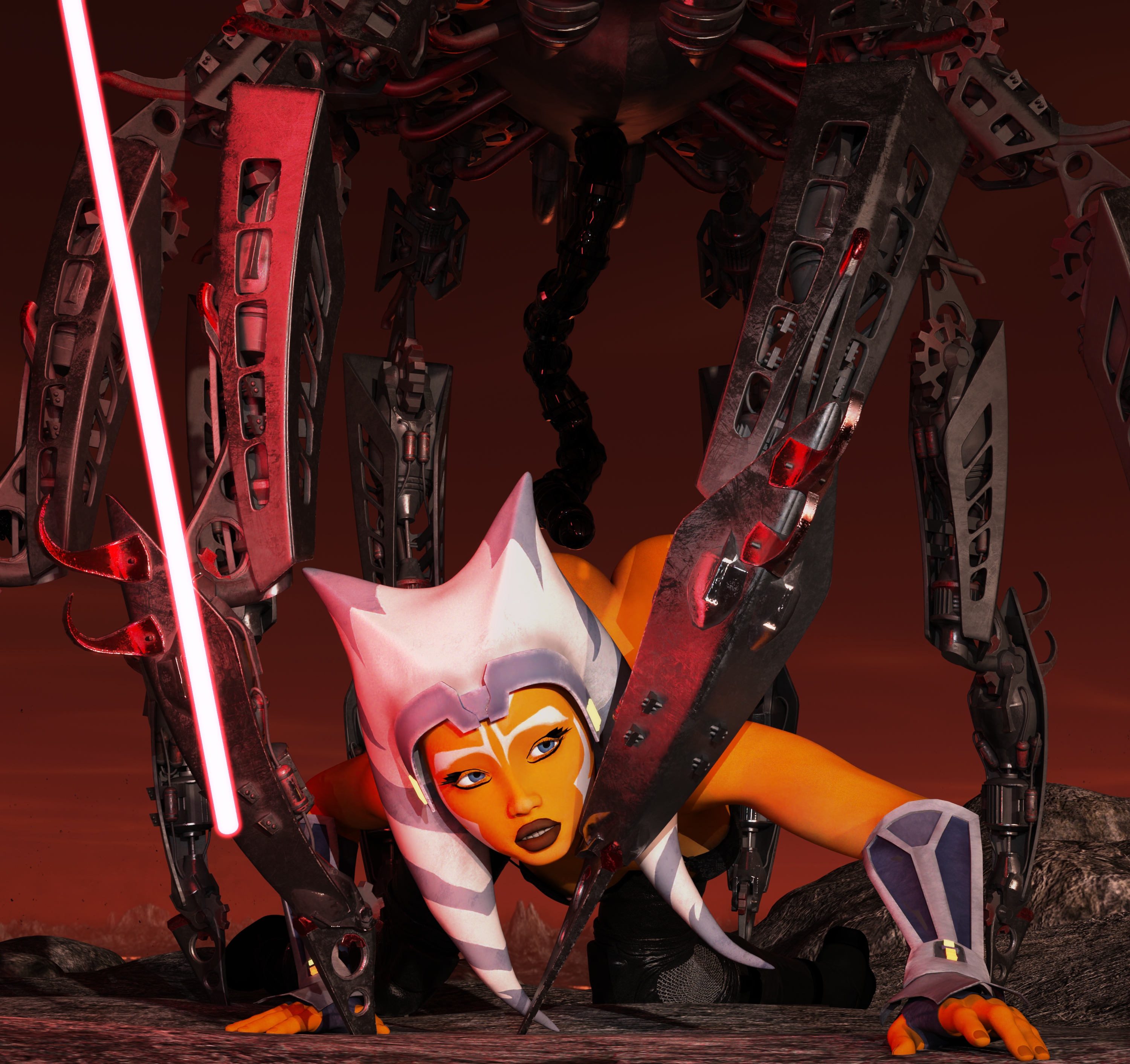 Ahsoka Tano (Star Wars) Rule 34 Image