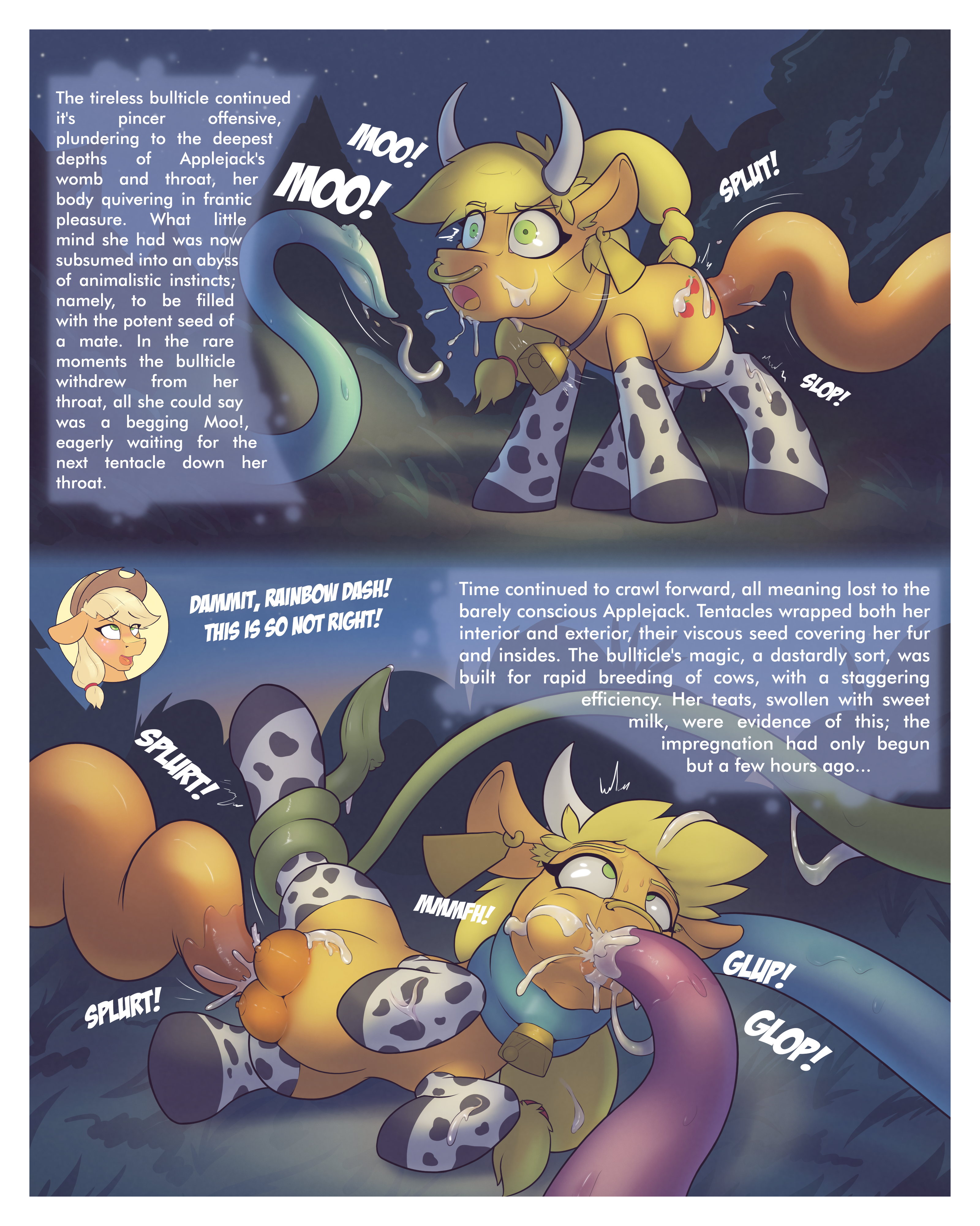 Applejack (Mlp) Rule 34 Image