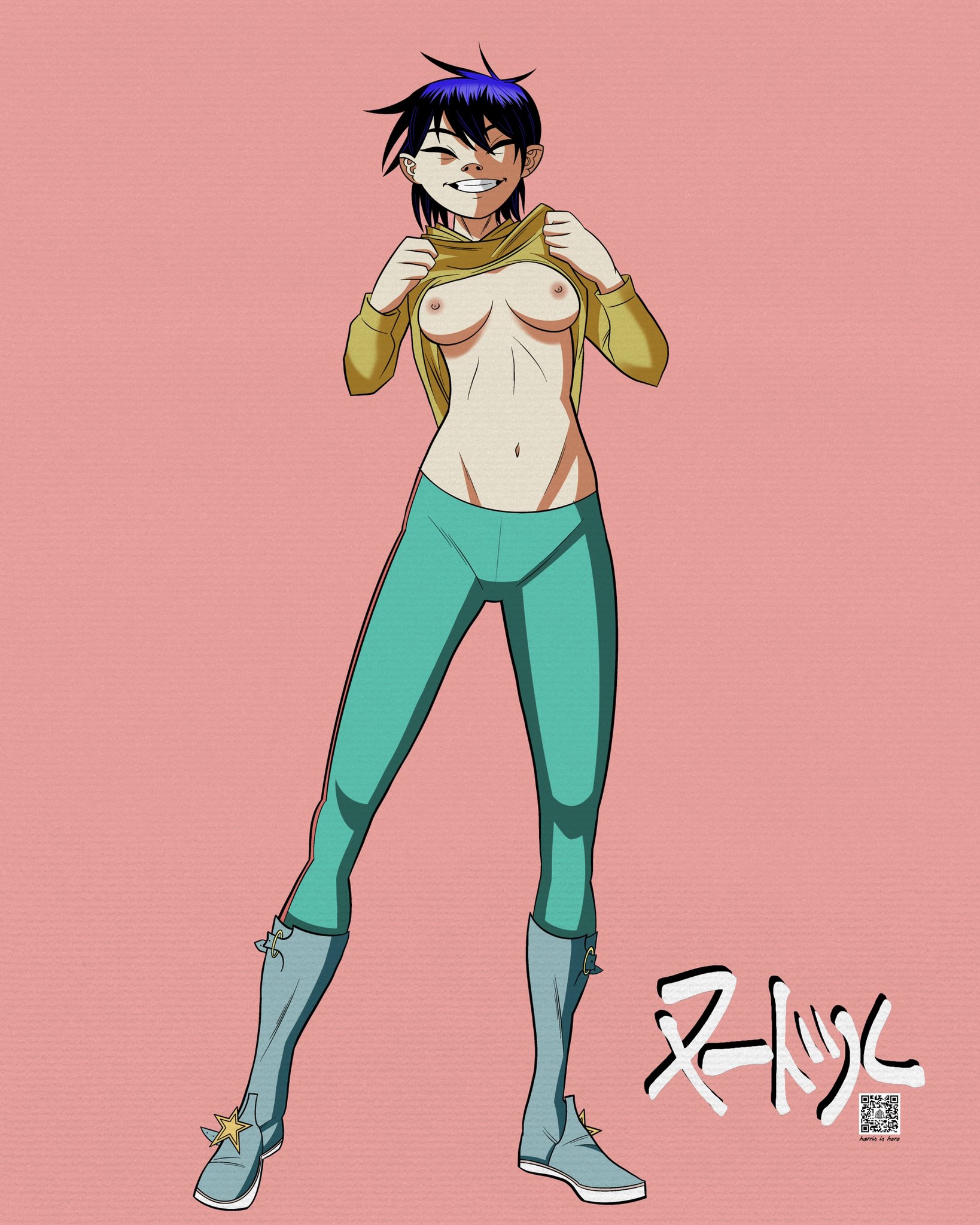 Noodle (Gorillaz) Rule 34 Image
