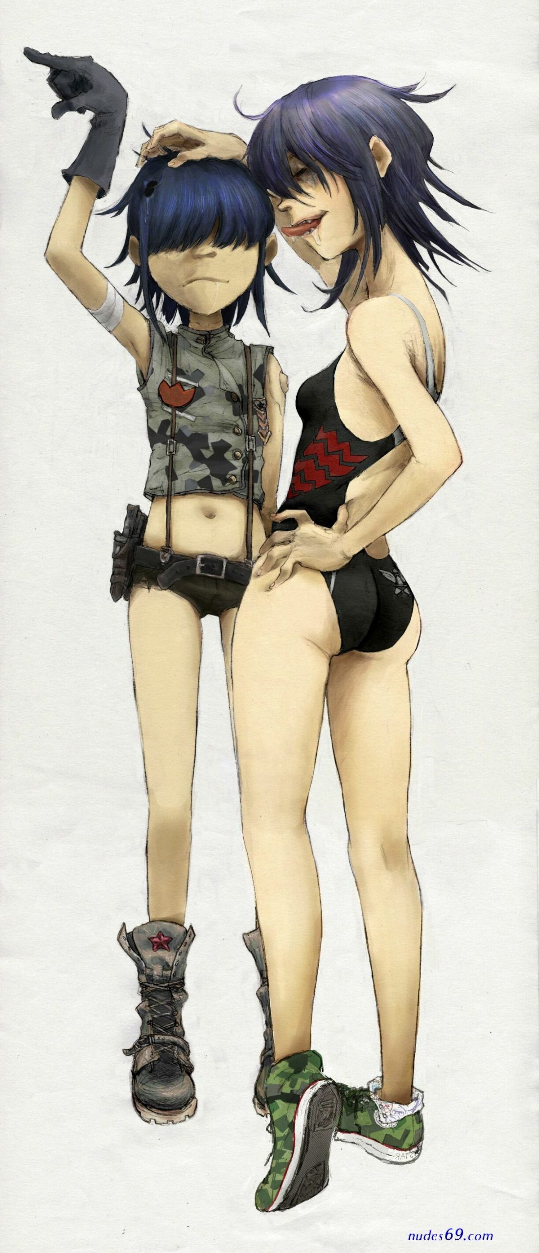 Cyborg Noodle (Gorillaz) Rule 34 Image