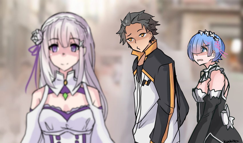 Emilia (Re:Zero) Rule 34 Image