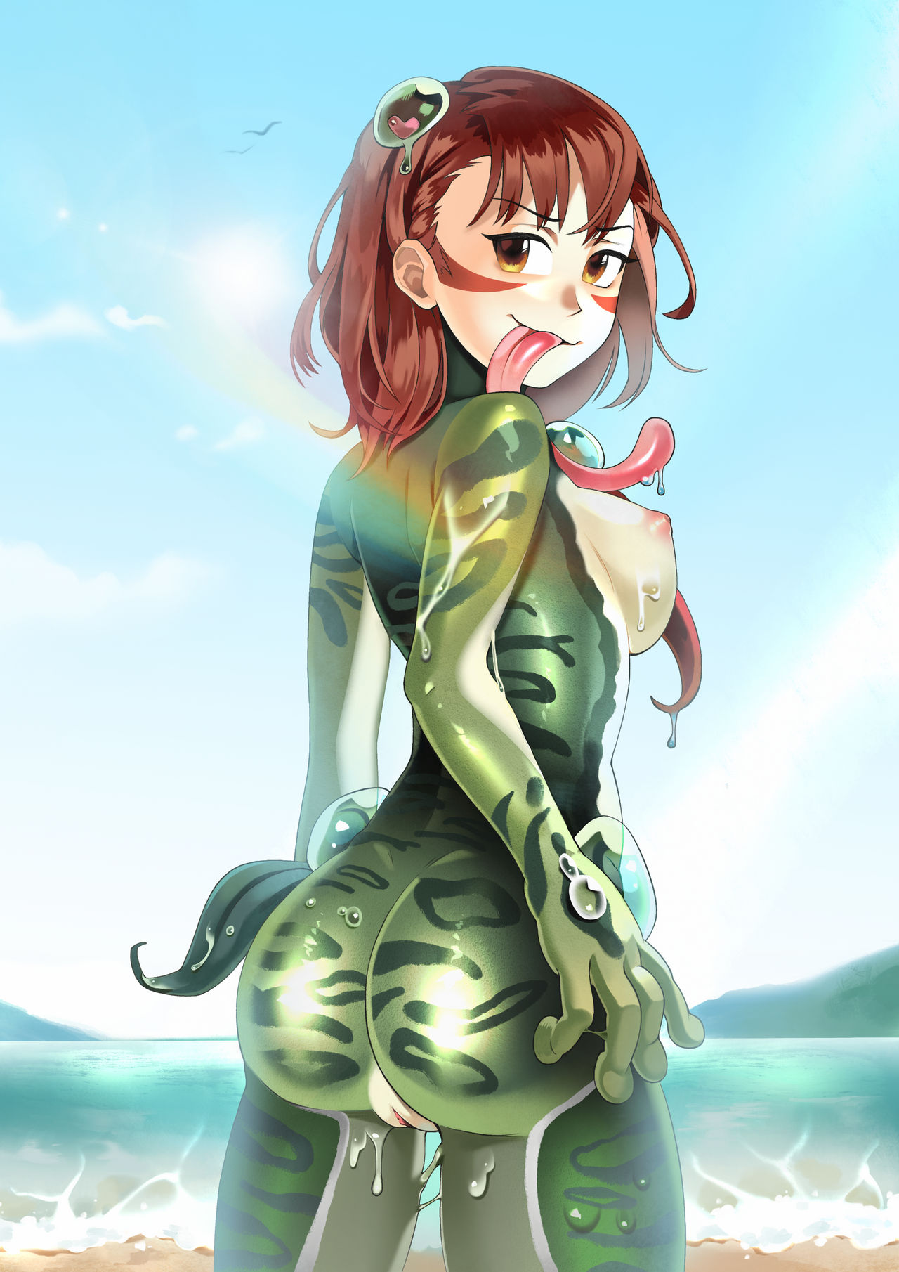 Misaka Mikoto (Monster Girl Encyclopedia) Rule 34 Image