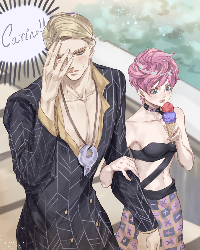 Trish Una (Jojo No Kimyou Na Bouken) Rule 34 Image