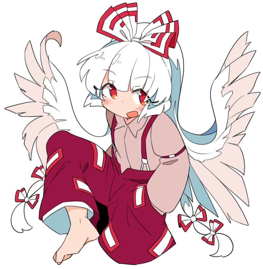 Fujiwara No Mokou (Touhou) Rule 34 Image