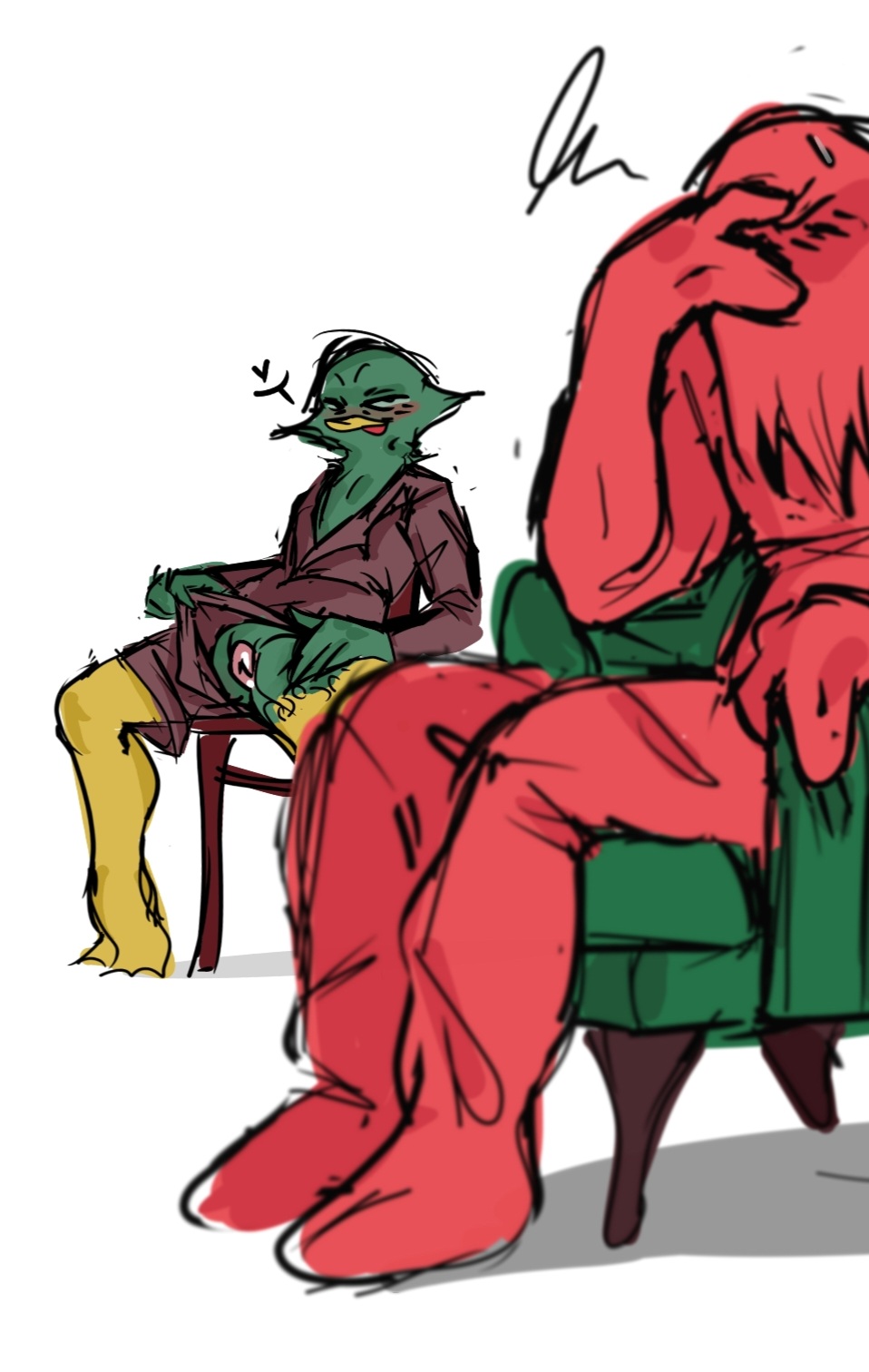 Duck Guy (Dhmis) Rule 34 Image