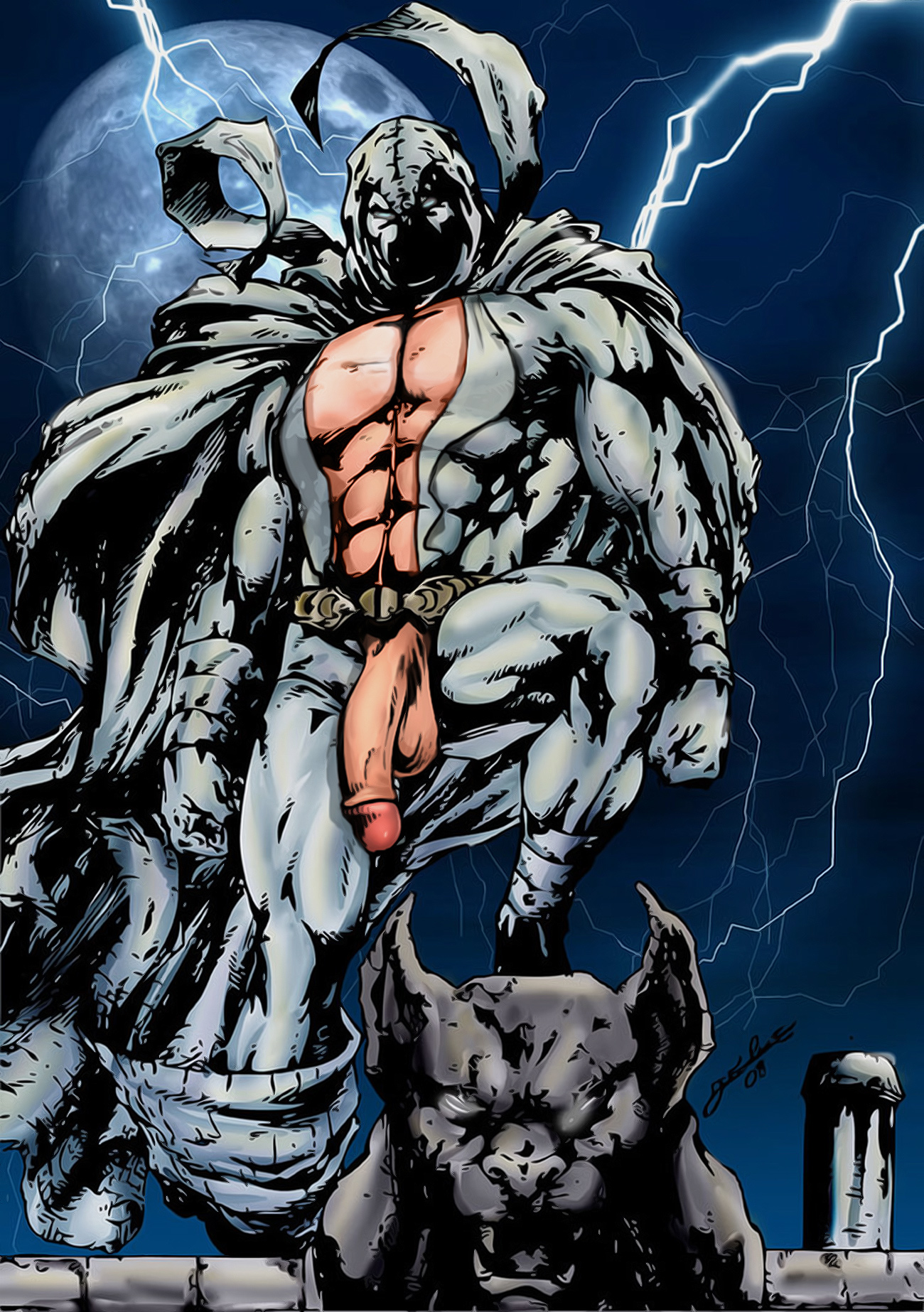 Marc Spector (Marvel) Rule 34 Image