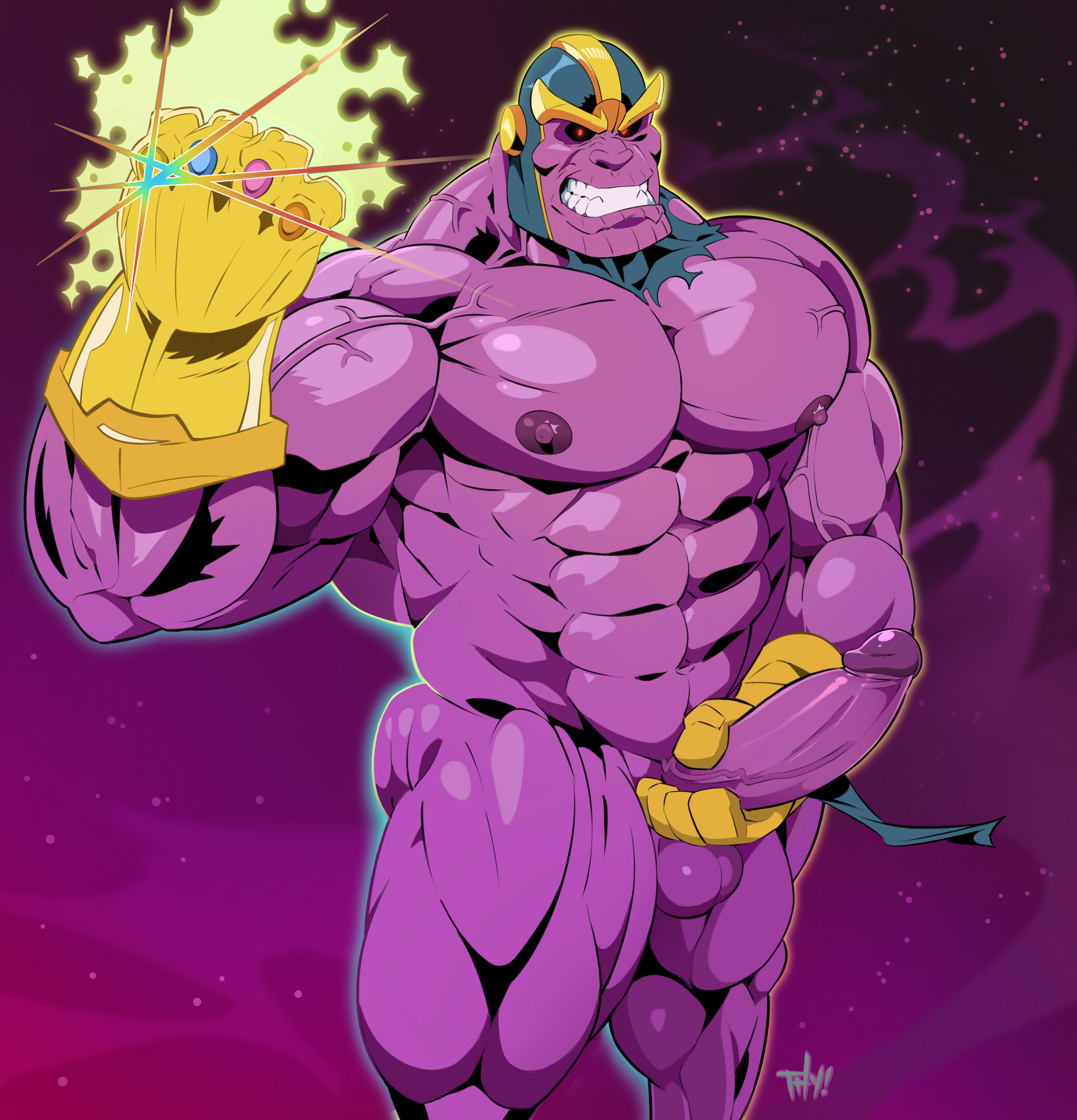 Thanos (Marvel) Rule 34 Image