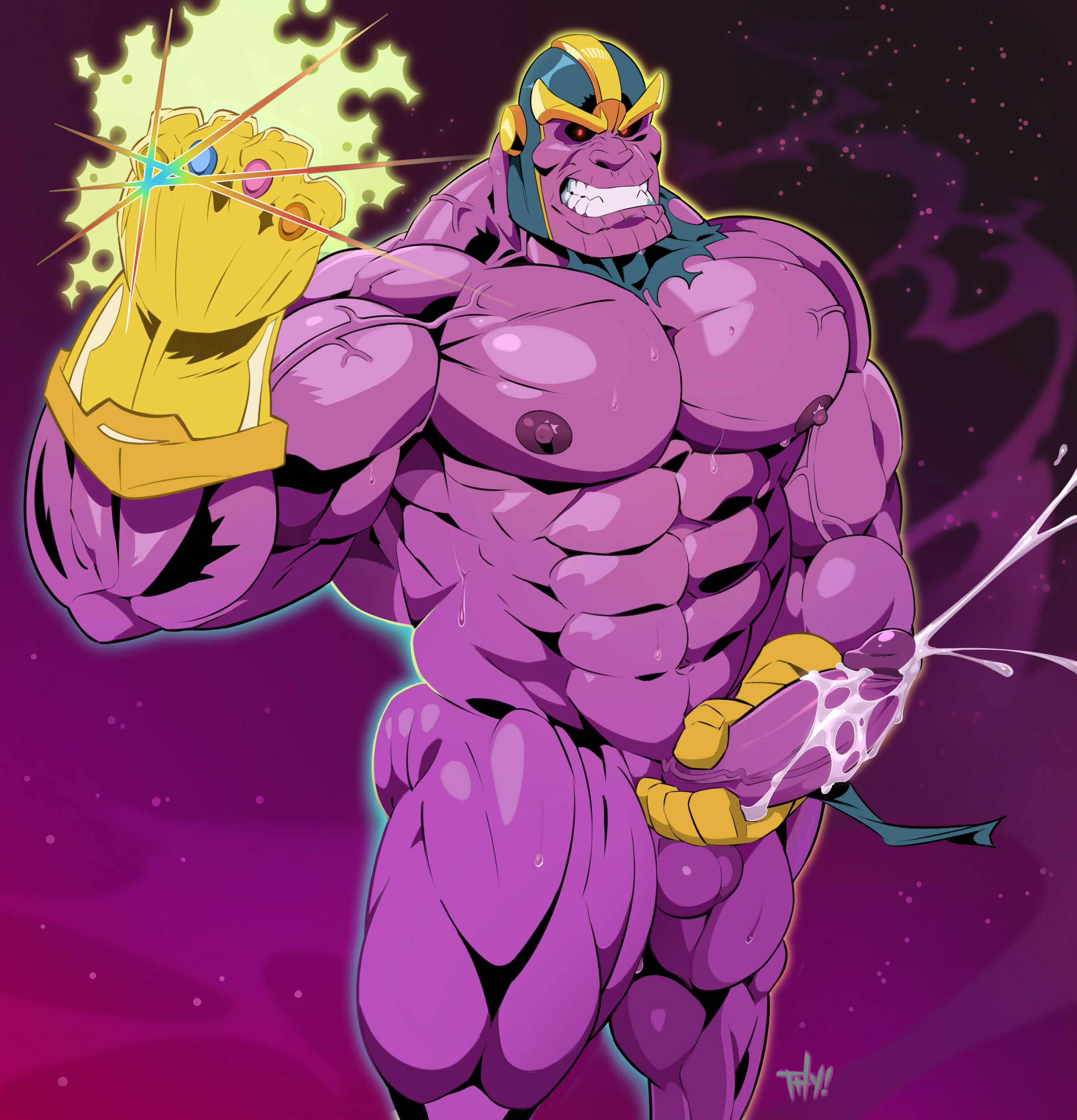 Thanos (Marvel) Rule 34 Image