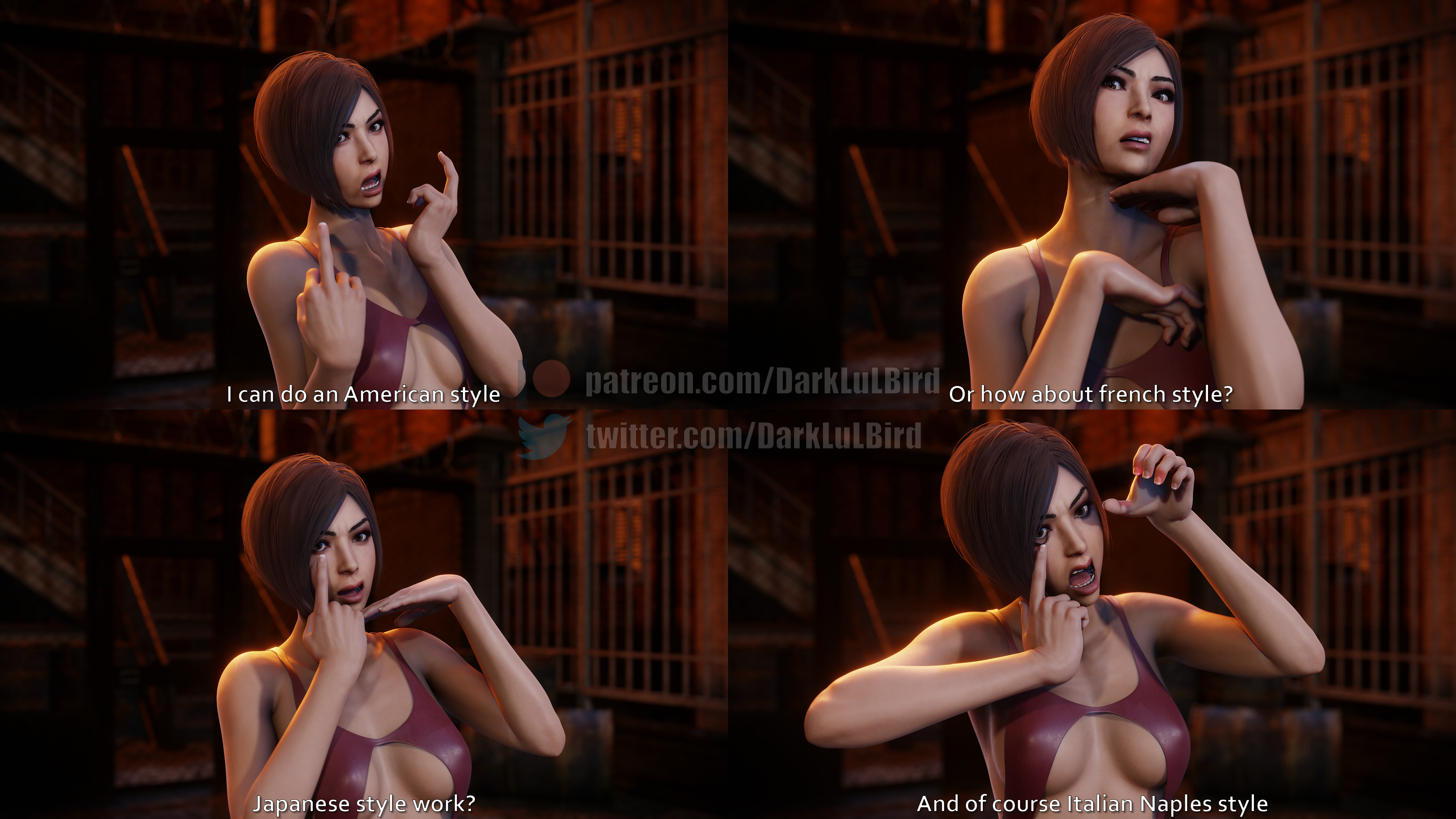 Ada Wong (Resident Evil) Rule 34 Image