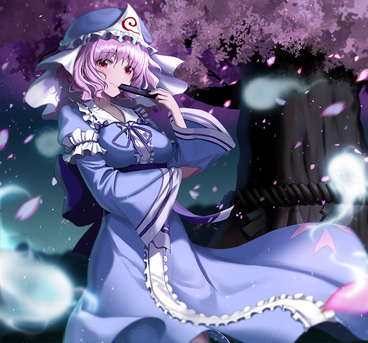 Saigyouji Yuyuko (Touhou) Rule 34 Image