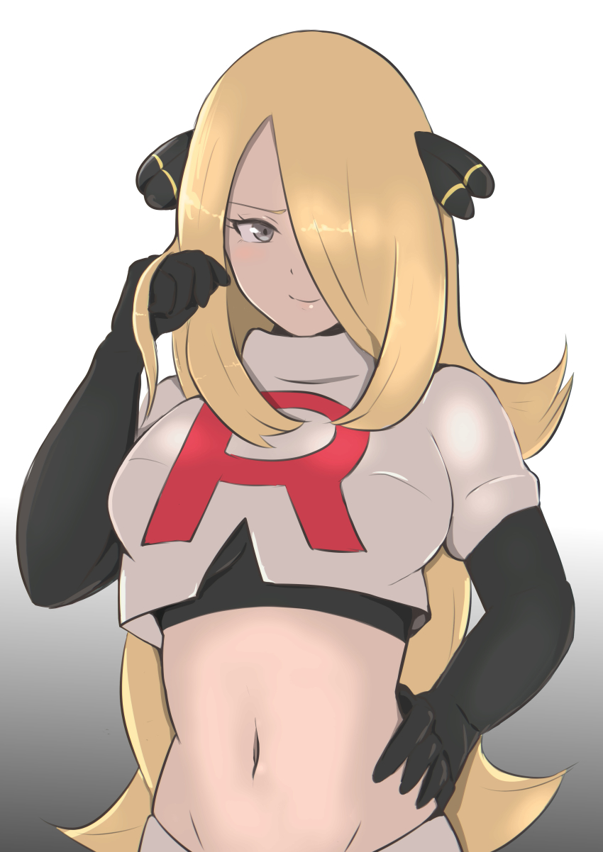 Cynthia (Pokemon) Rule 34 Image