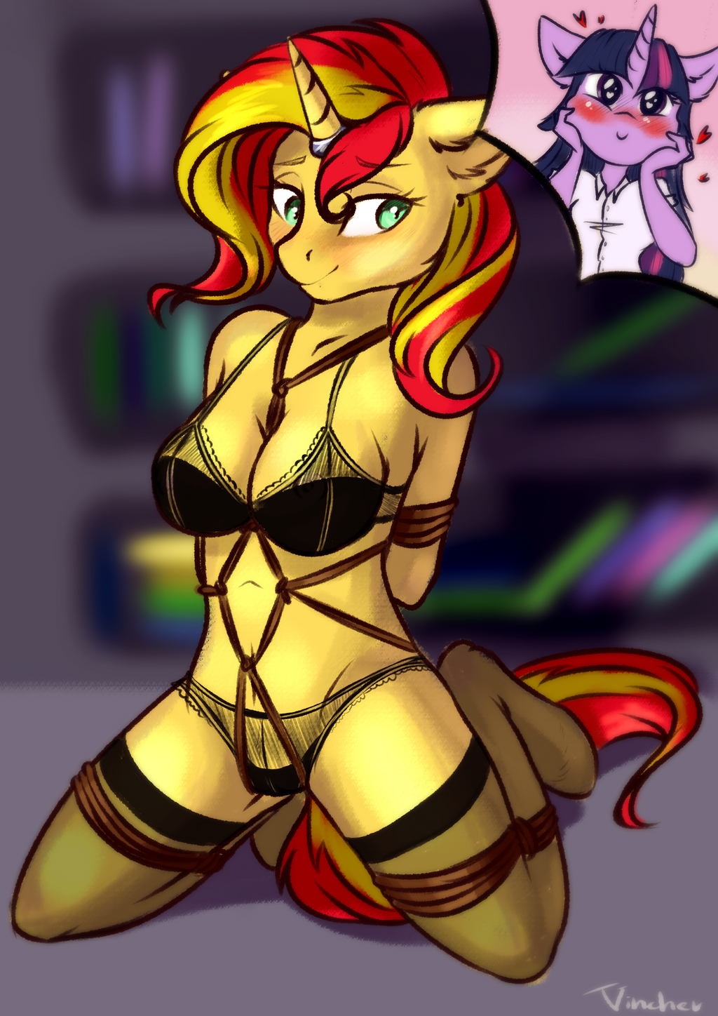 Sunset Shimmer (Friendship Is Magic) Rule 34 Image