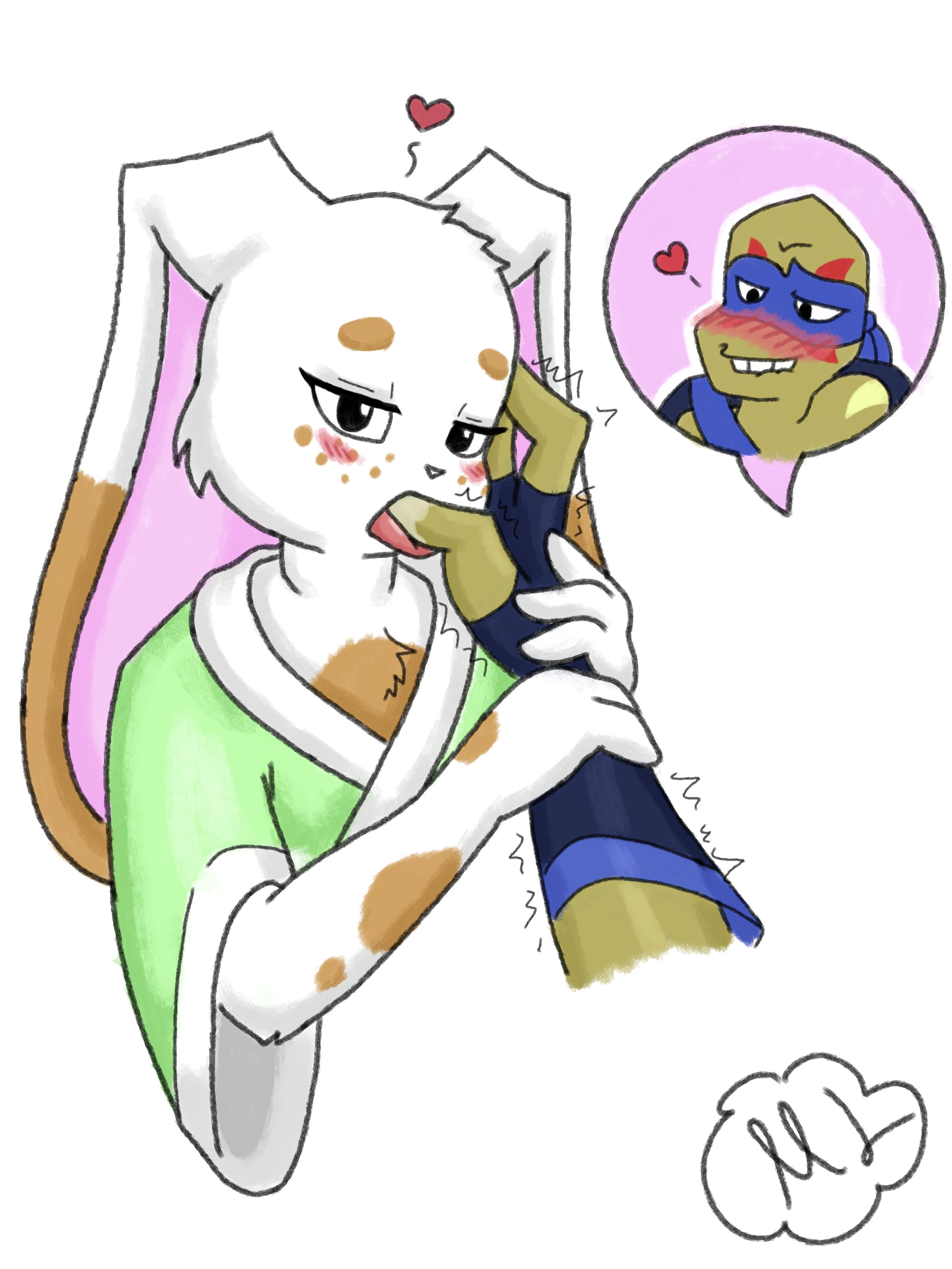 Leonardo (Rise Of The Teenage Mutant Ninja Turtles) Rule 34 Image
