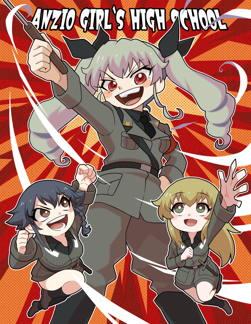 Anchovy (Girls Und Panzer) Rule 34 Image