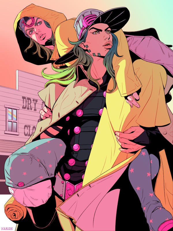 Gyro Zeppeli (Jojo No Kimyou Na Bouken) Rule 34 Image