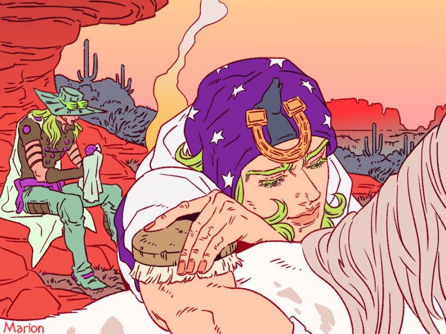 Gyro Zeppeli (Jojo No Kimyou Na Bouken) Rule 34 Image