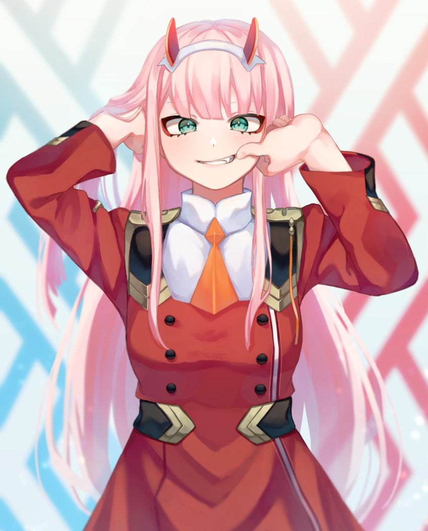 Zero Two (Darling In The Franxx) Rule 34 Image