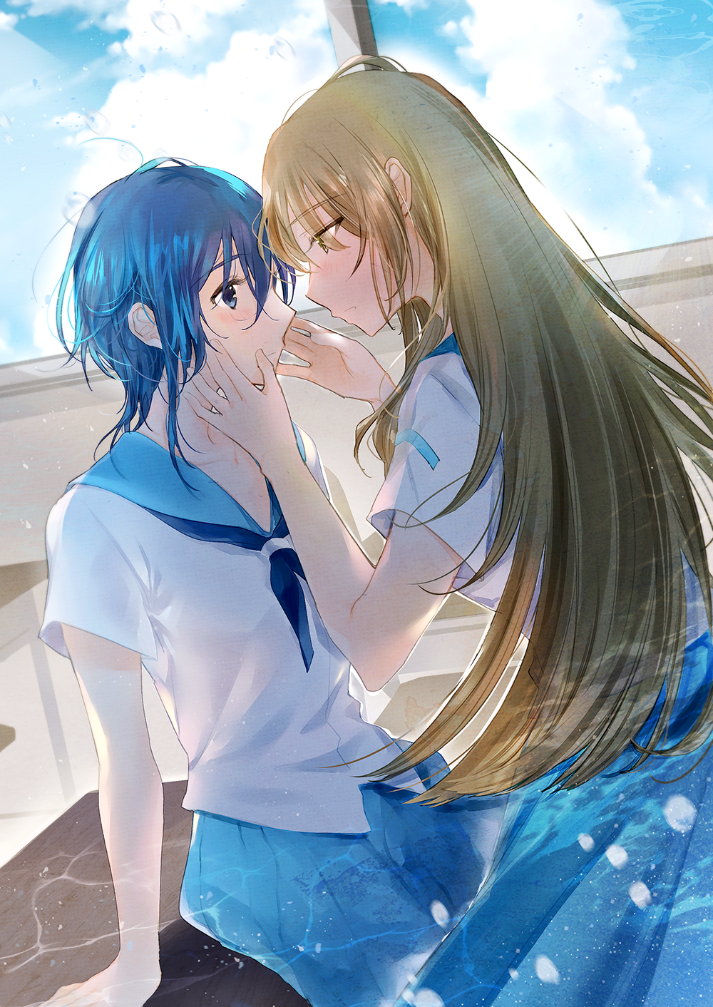 Misakino Kukuru (Shiroi Suna No Aquatope) Rule 34 Image