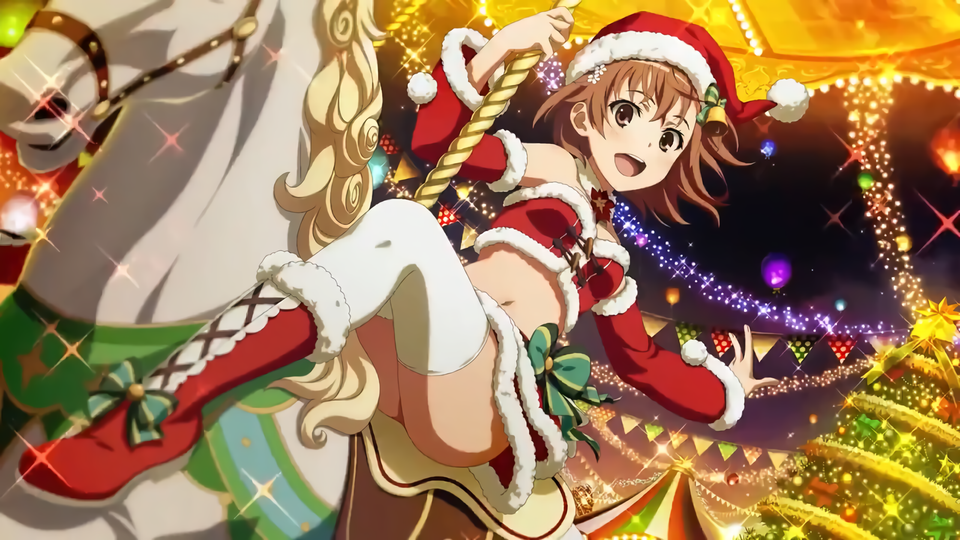 Misaka Mikoto (Christmas) Rule 34 Image