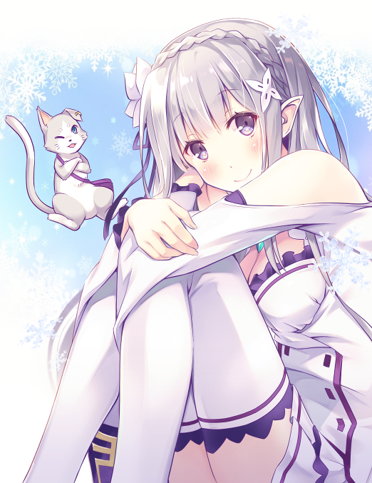 Emilia (Re:Zero) Rule 34 Image