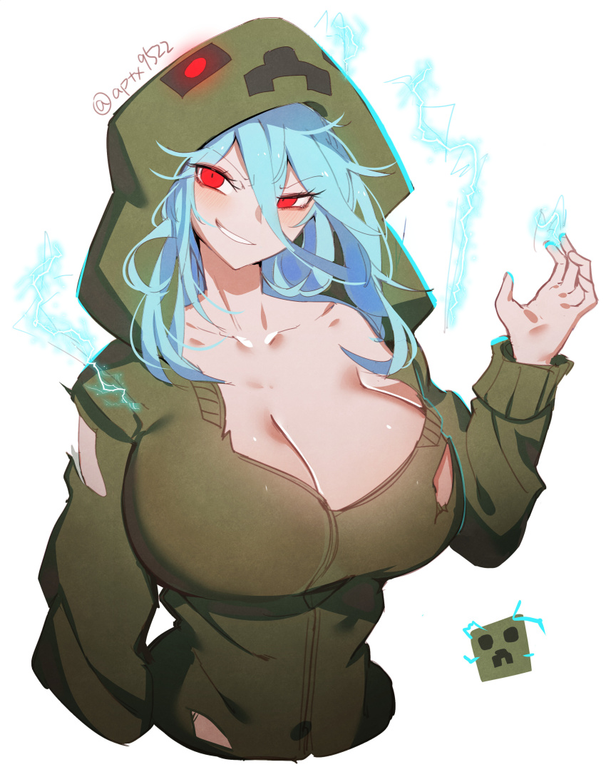 Charged Creeper (Minecraft) Rule 34 Image
