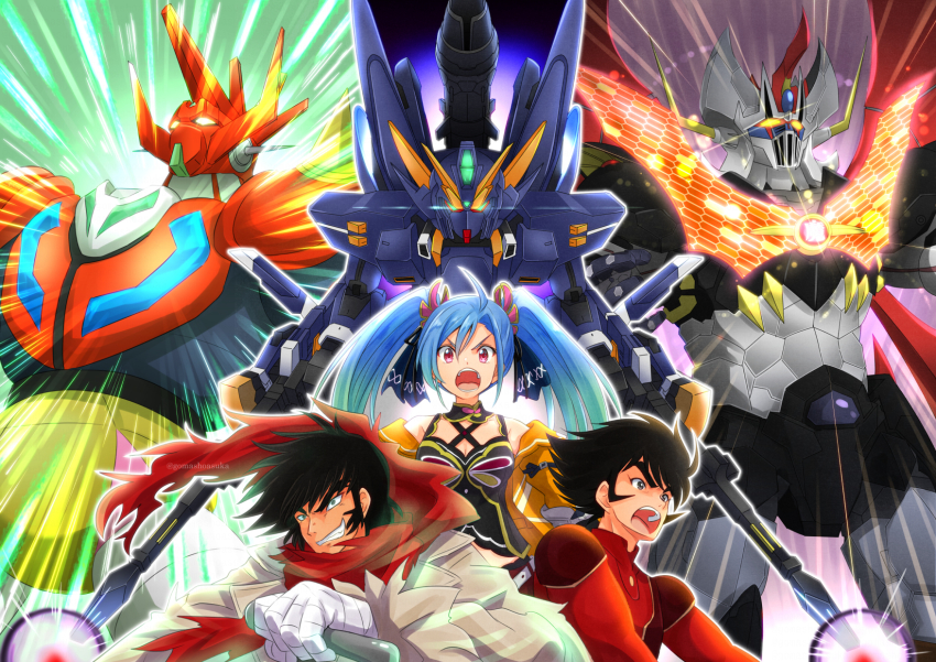 Az Sainklaus (Getter Robo) Rule 34 Image
