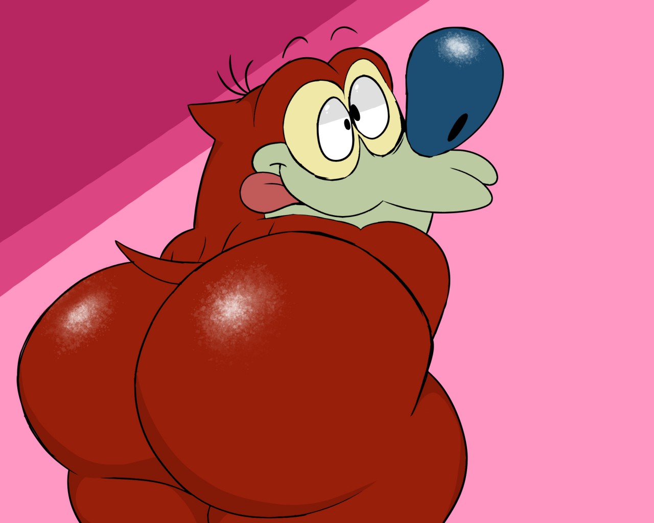 Stimpy (Nickelodeon) Rule 34 Image