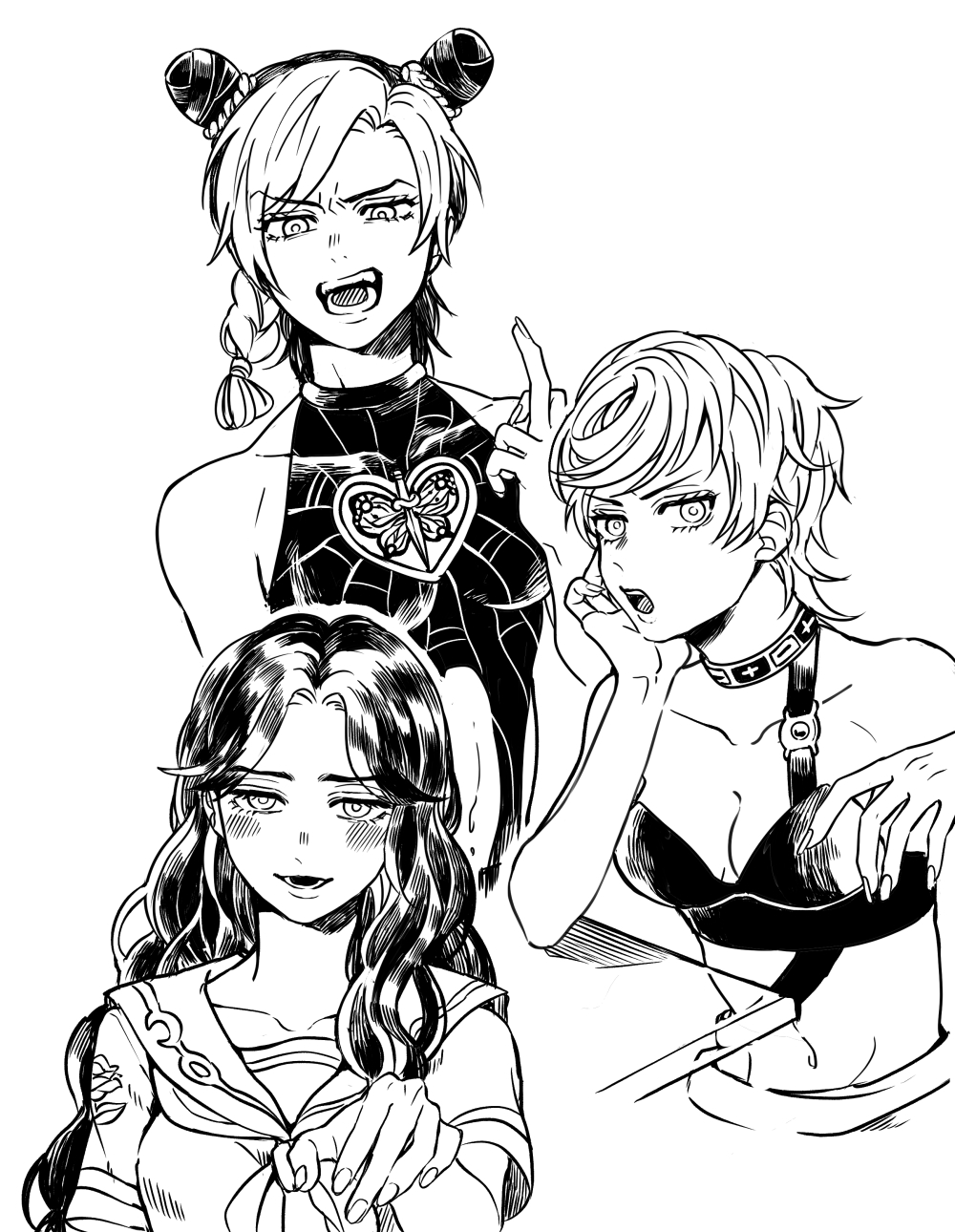 Trish Una (Jojo No Kimyou Na Bouken) Rule 34 Image