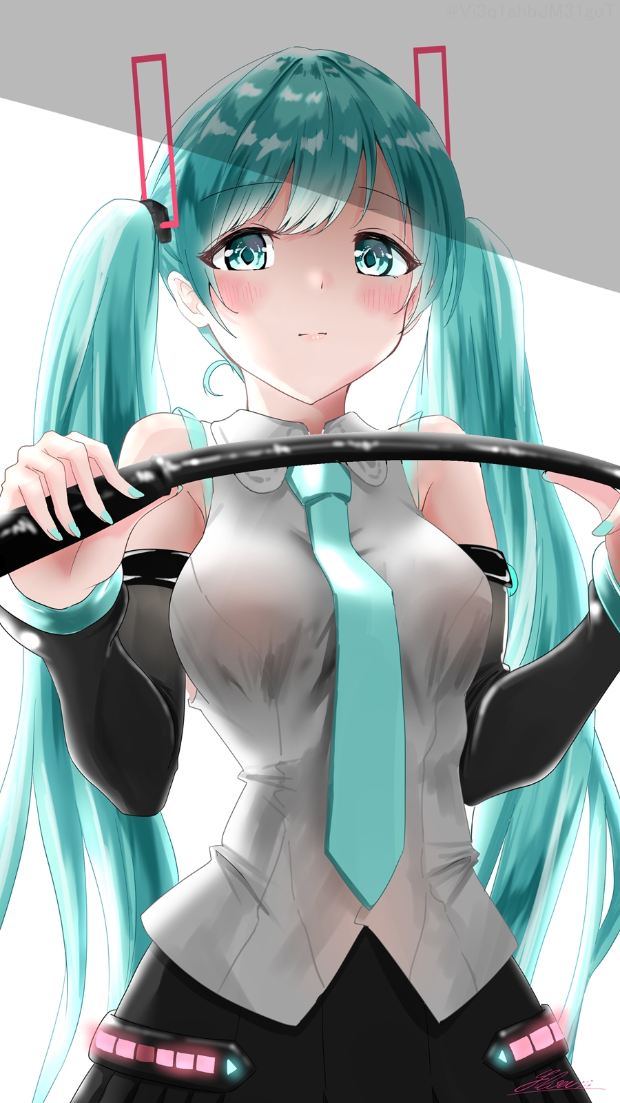 Hatsune Miku (Vocaloid) Rule 34 Image