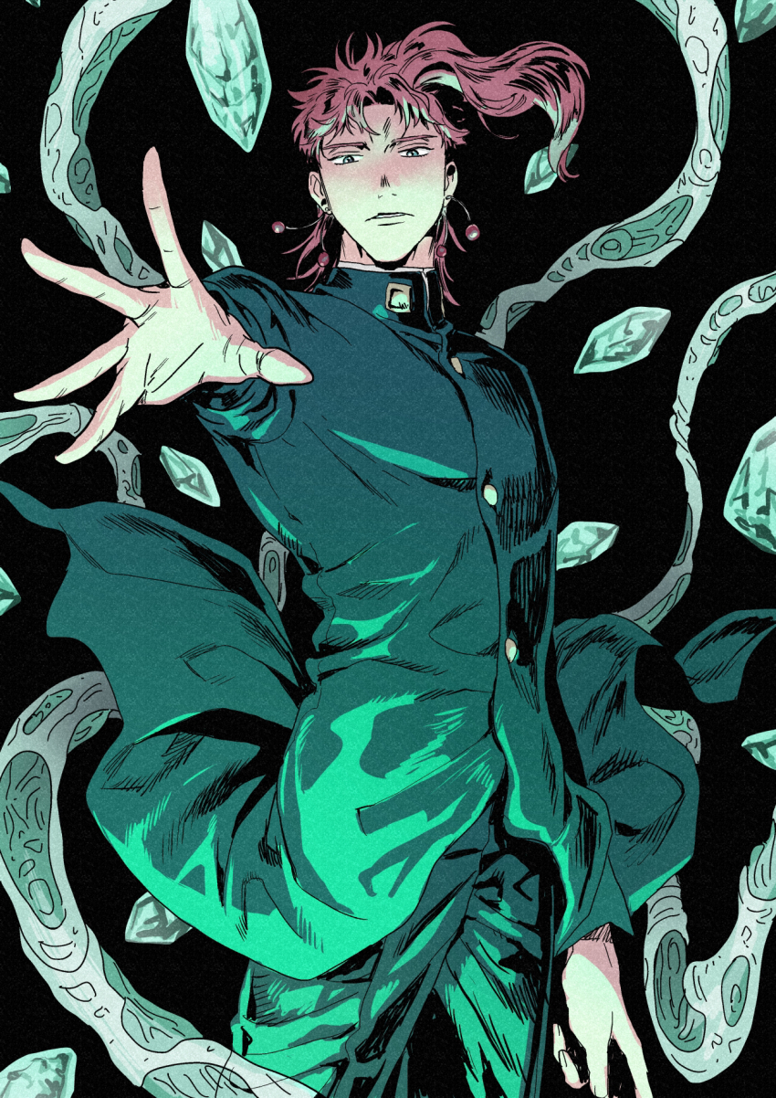 Hierophant Green (Jojo No Kimyou Na Bouken) Rule 34 Image