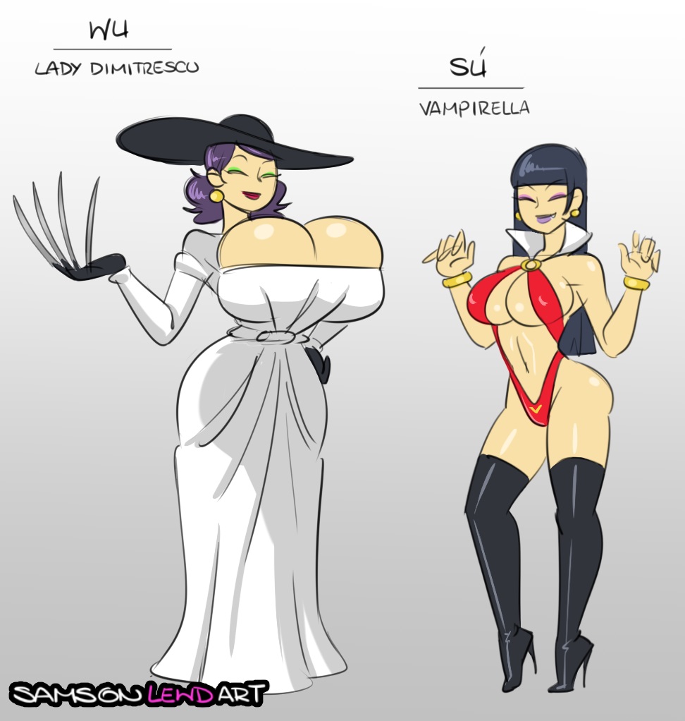 Alcina Dimitrescu (Cosplay) Rule 34 Image
