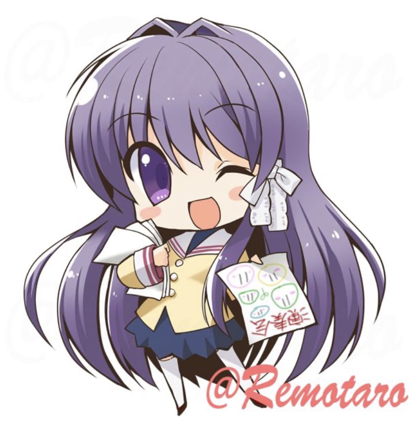 Fujibayashi Kyou (Clannad) Rule 34 Image