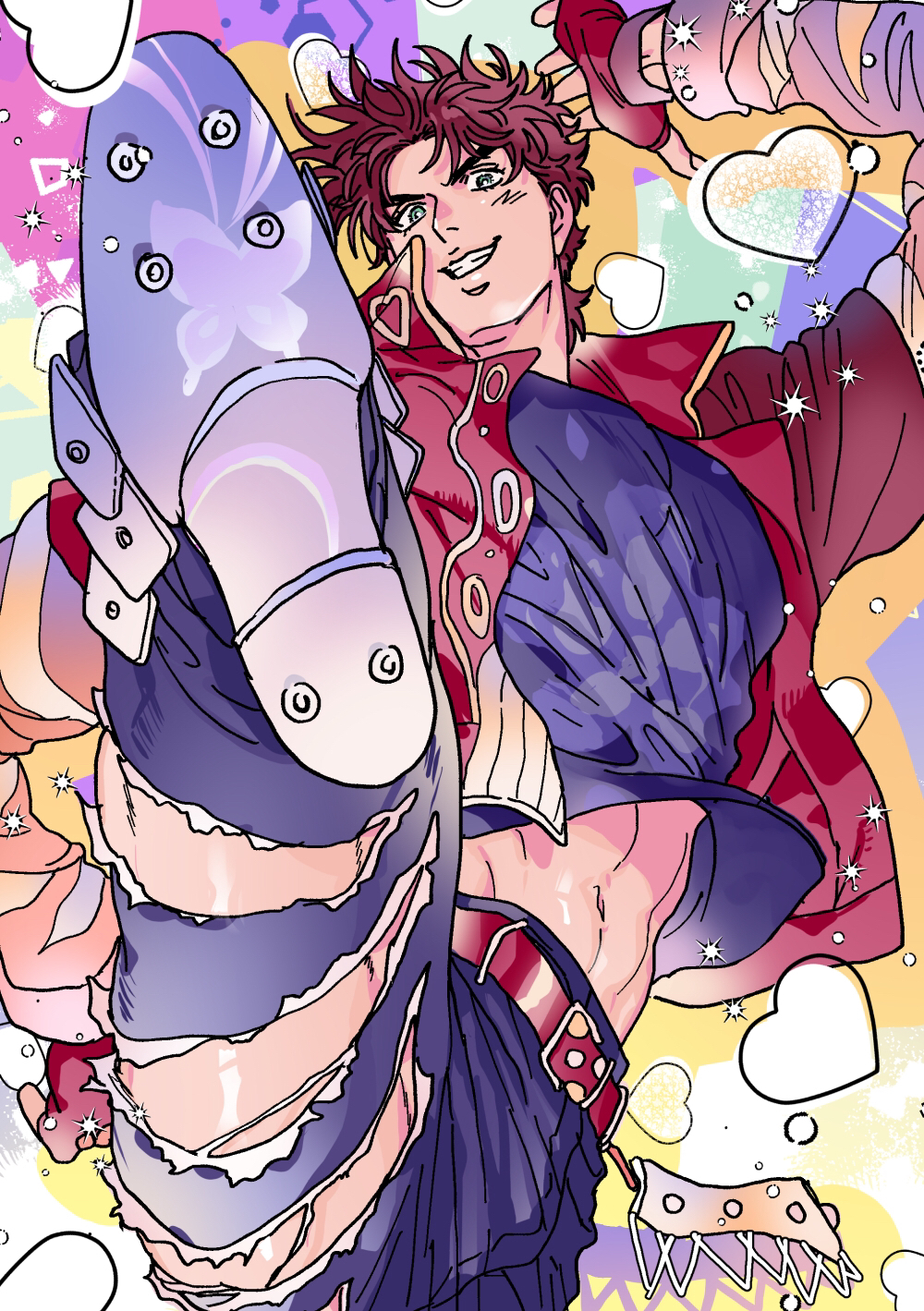 Joseph Joestar (Battle Tendency) Rule 34 Image