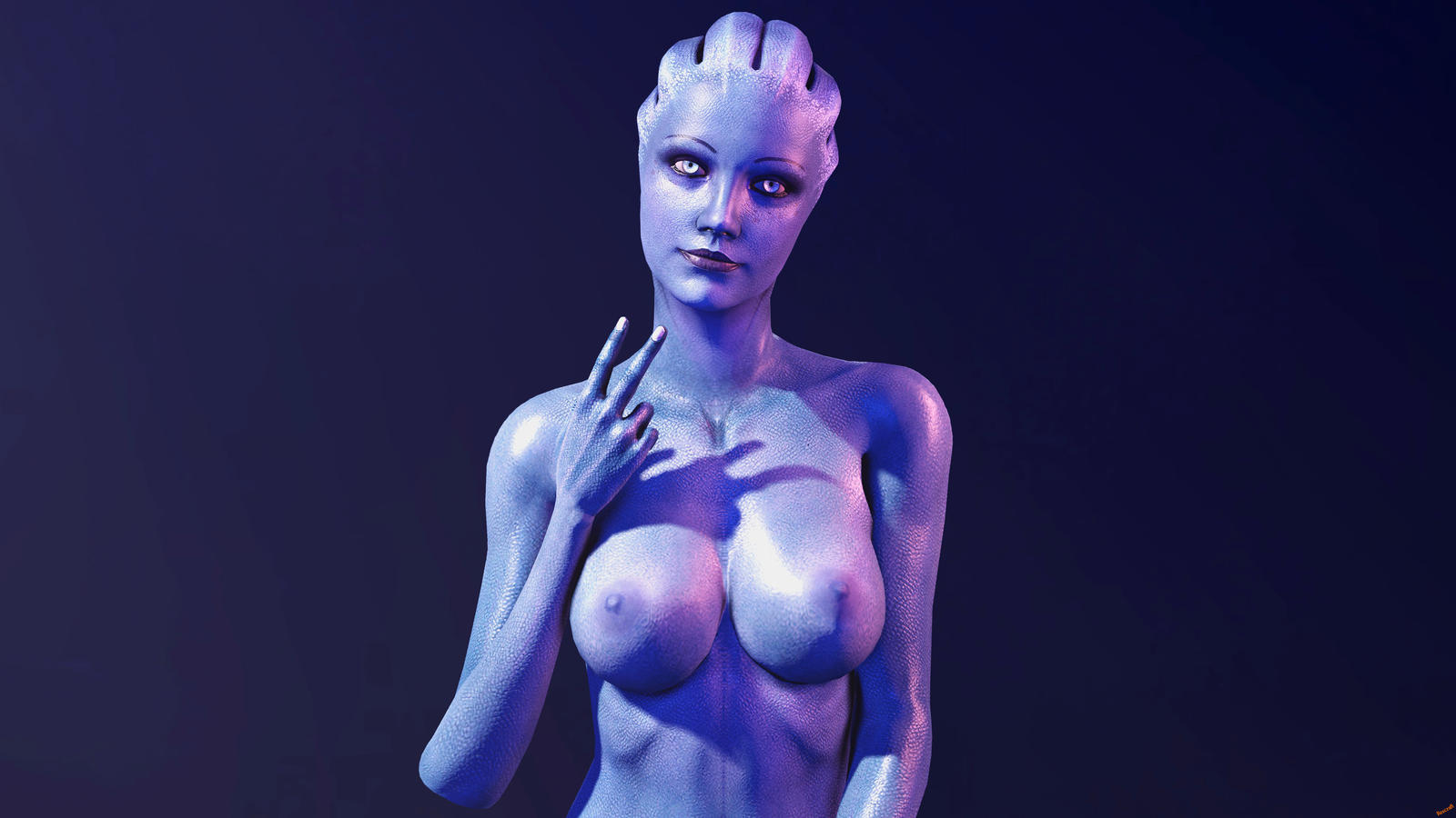 Asari (Bioware) Rule 34 Image