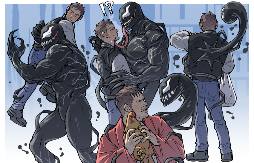 Eddie Brock (Marvel) Rule 34 Image