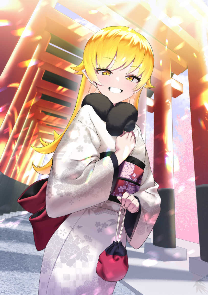 Oshino Shinobu (Bakemonogatari) Rule 34 Image