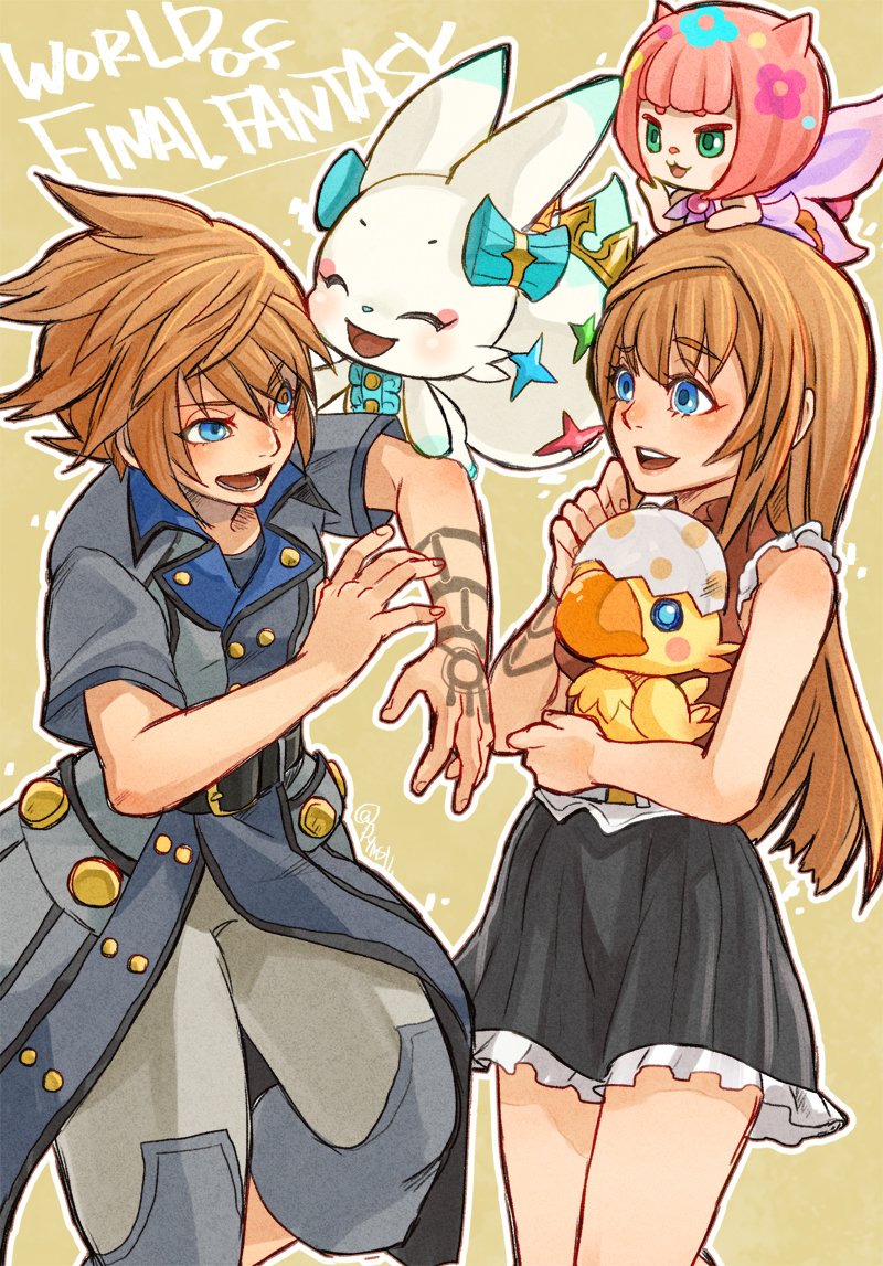 Chocobo (World Of Final Fantasy) Rule 34 Image