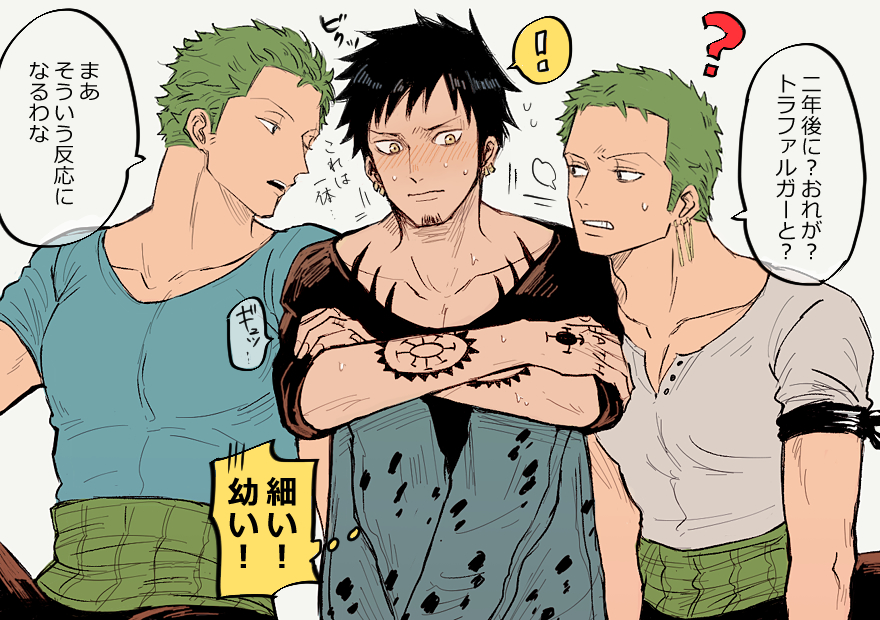 Roronoa Zoro (One Piece) Rule 34 Image