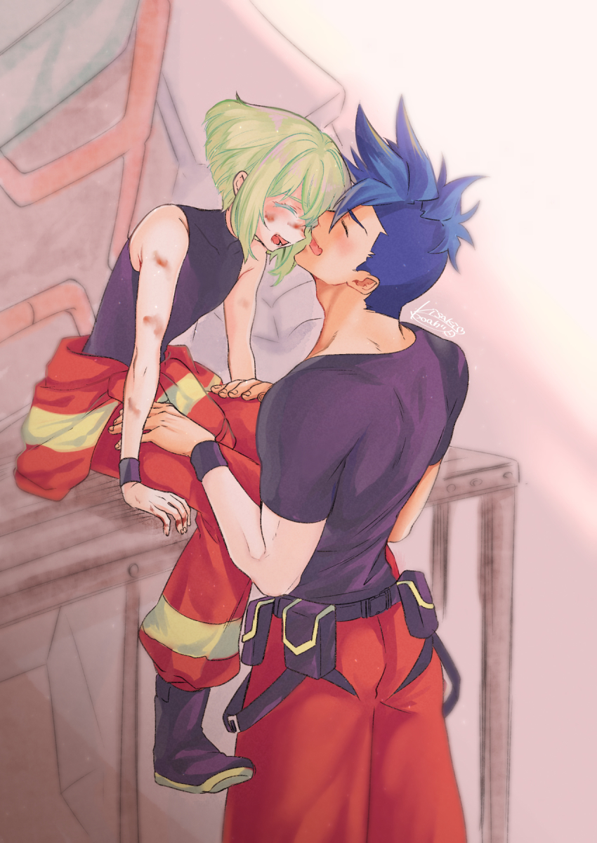 Galo Thymos (Promare) Rule 34 Image