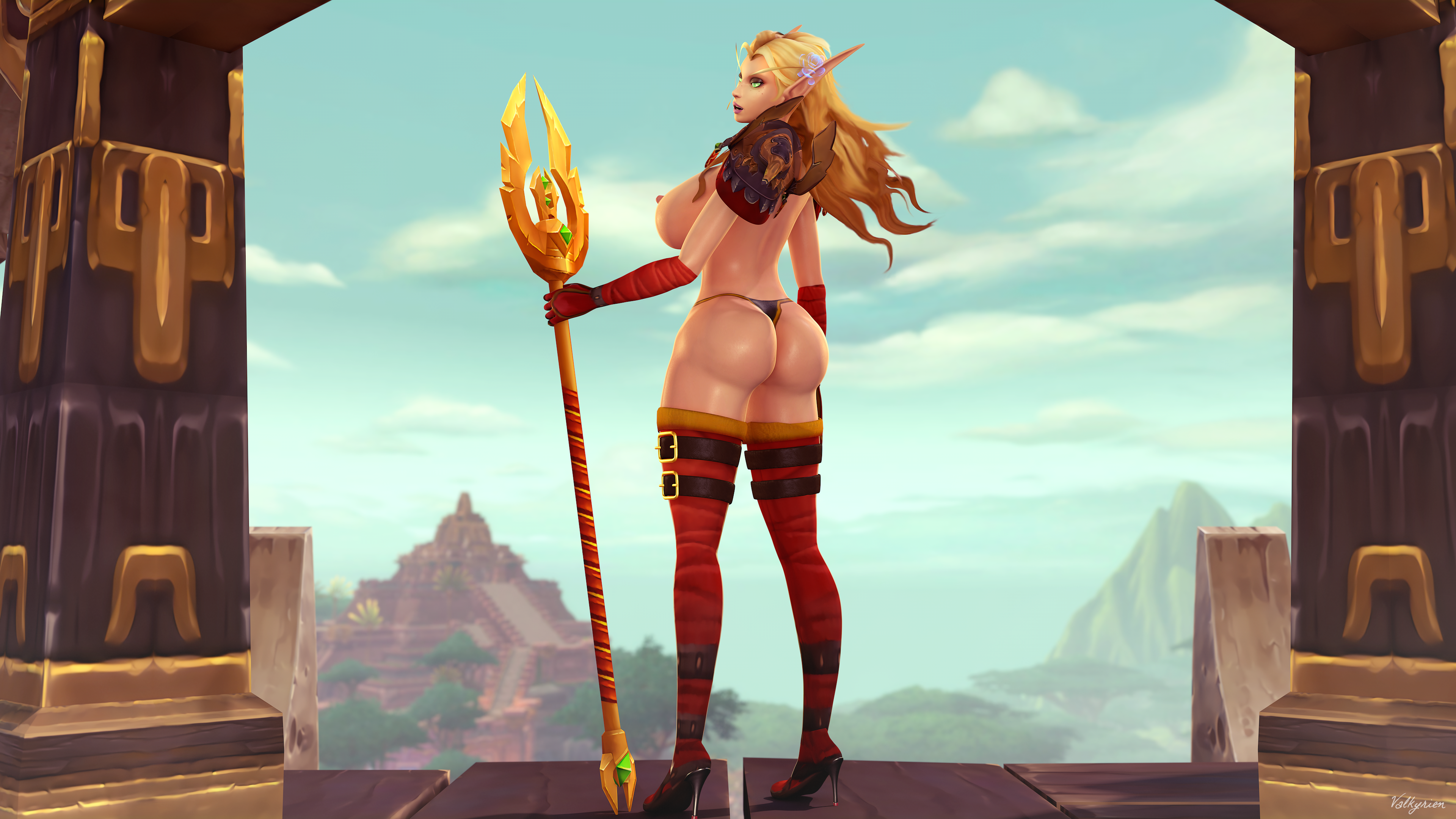 Blood Elf (Blizzard Entertainment) Rule 34 Image