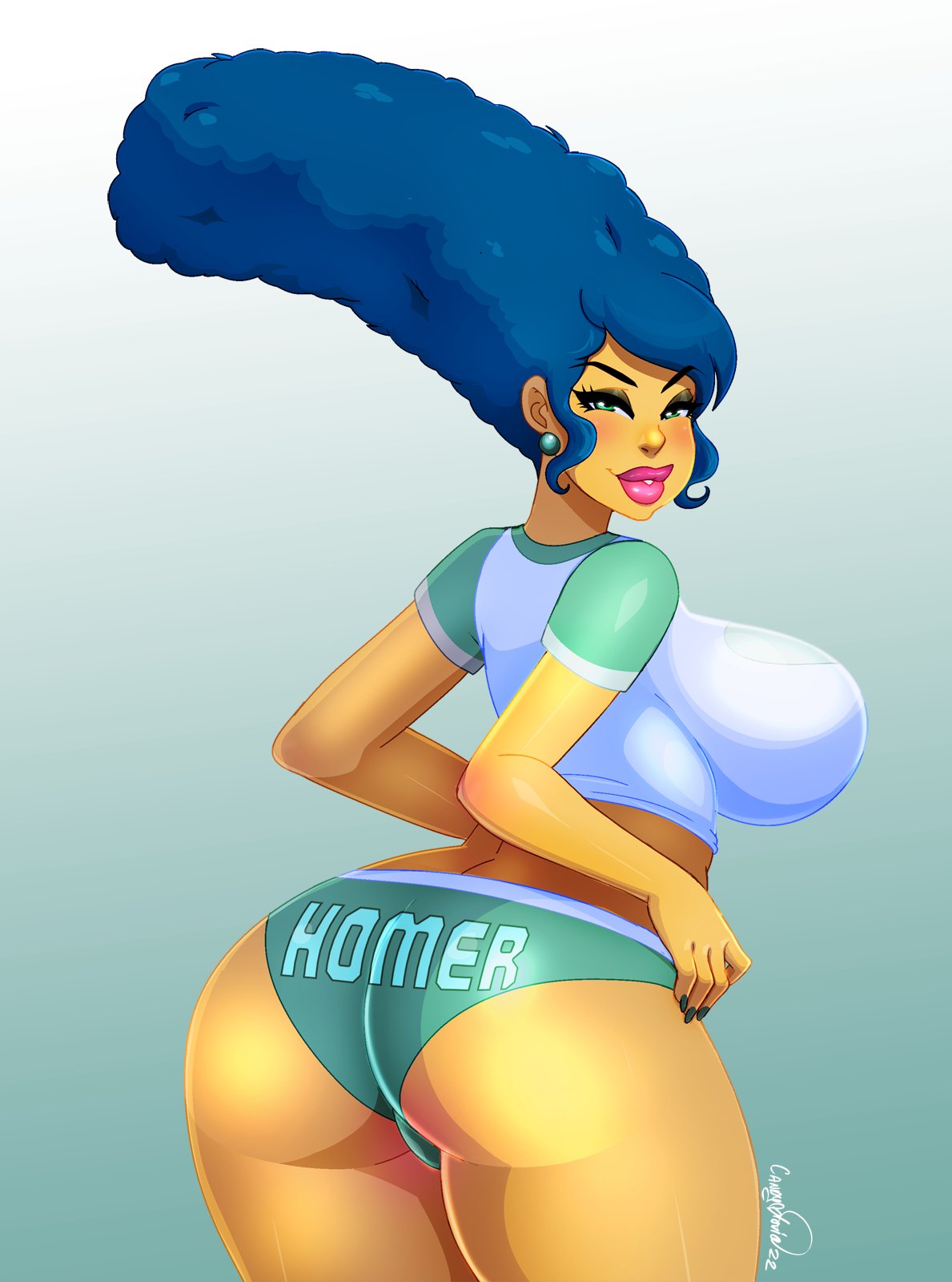 Marge Simpson (The Simpsons) Rule 34 Image