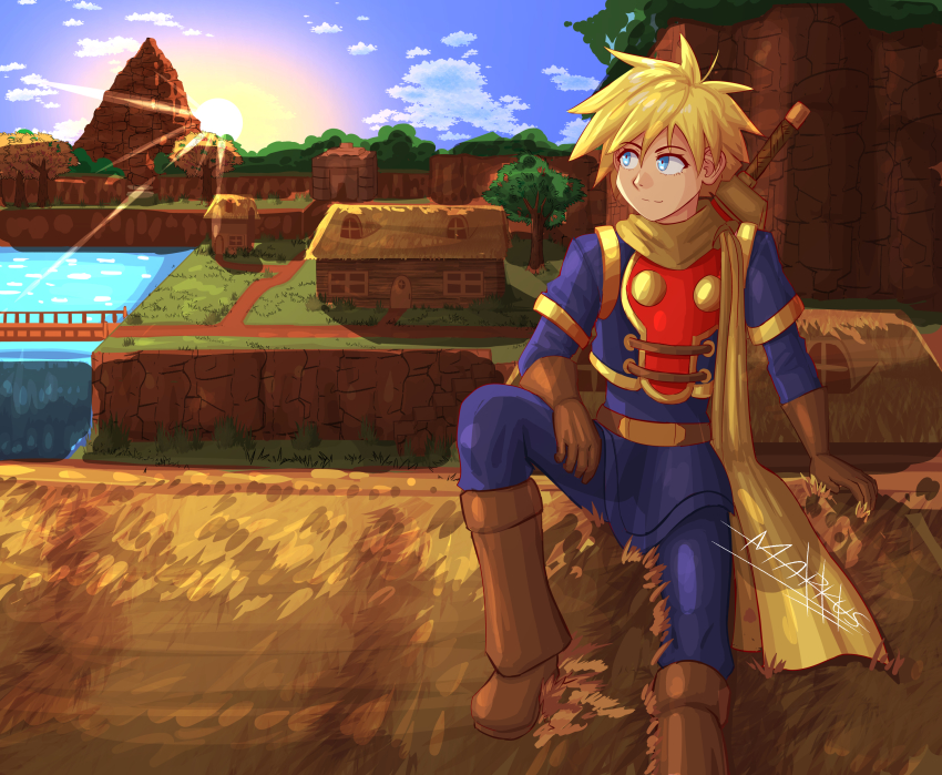 Isaac (Golden Sun) Rule 34 Image