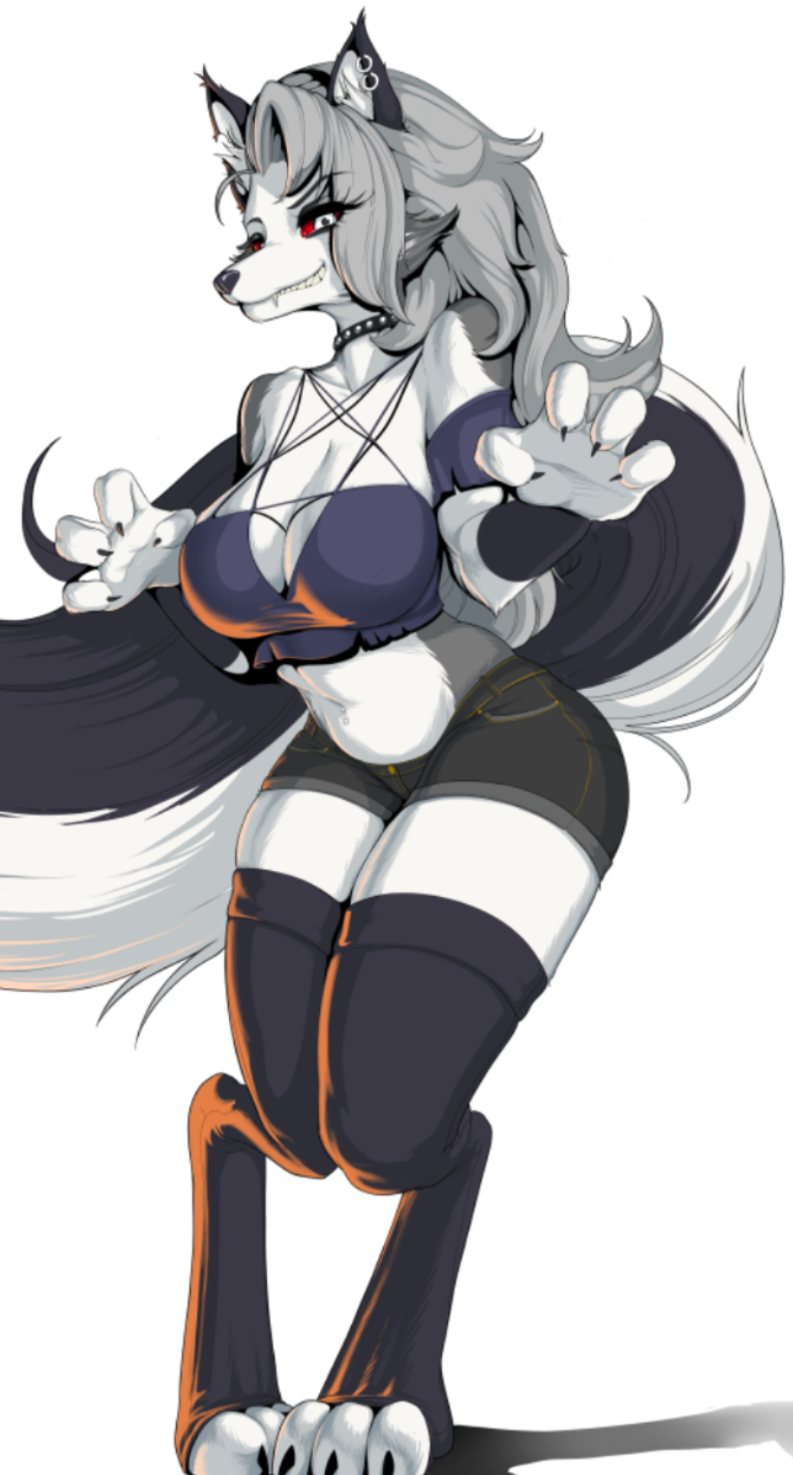Loona (Helluva Boss) Rule 34 Image