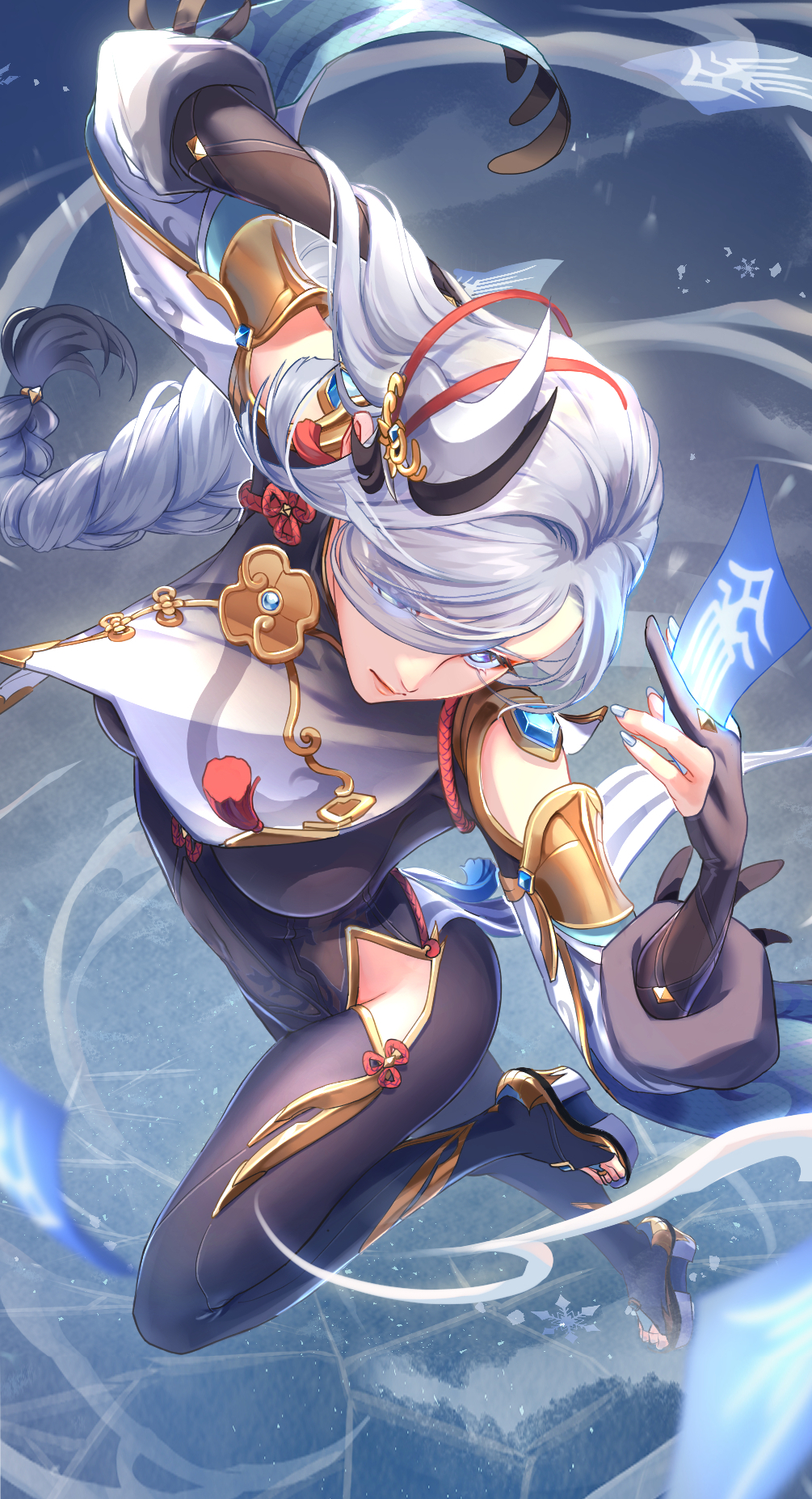 Shenhe (Genshin Impact) Rule 34 Image