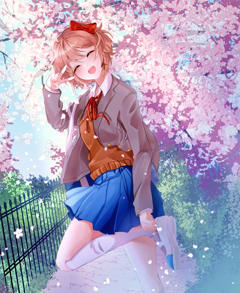 Sayori (Doki Doki Literature Club) Rule 34 Image