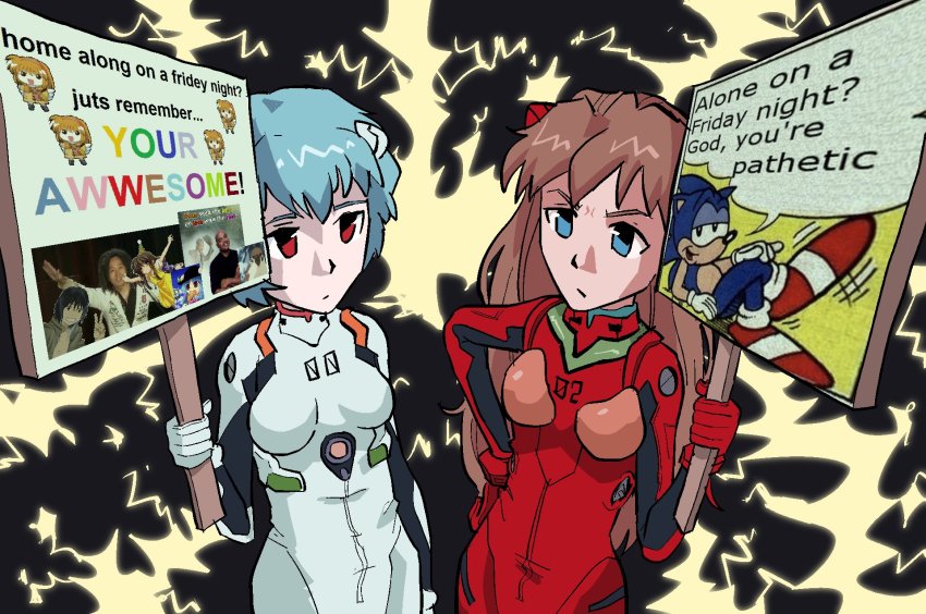 Ayanami Rei (Neon Genesis Evangelion) Rule 34 Image