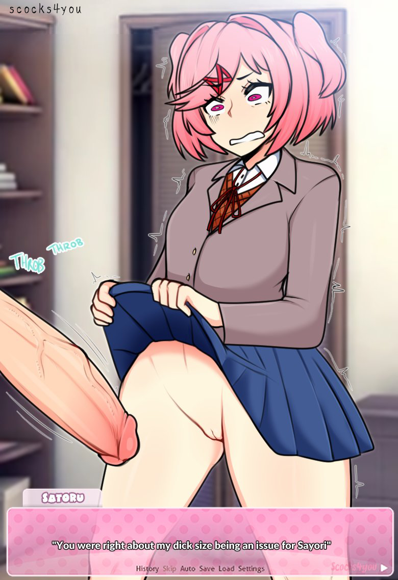 Natsuki (Doki Doki Literature Club) Rule 34 Image