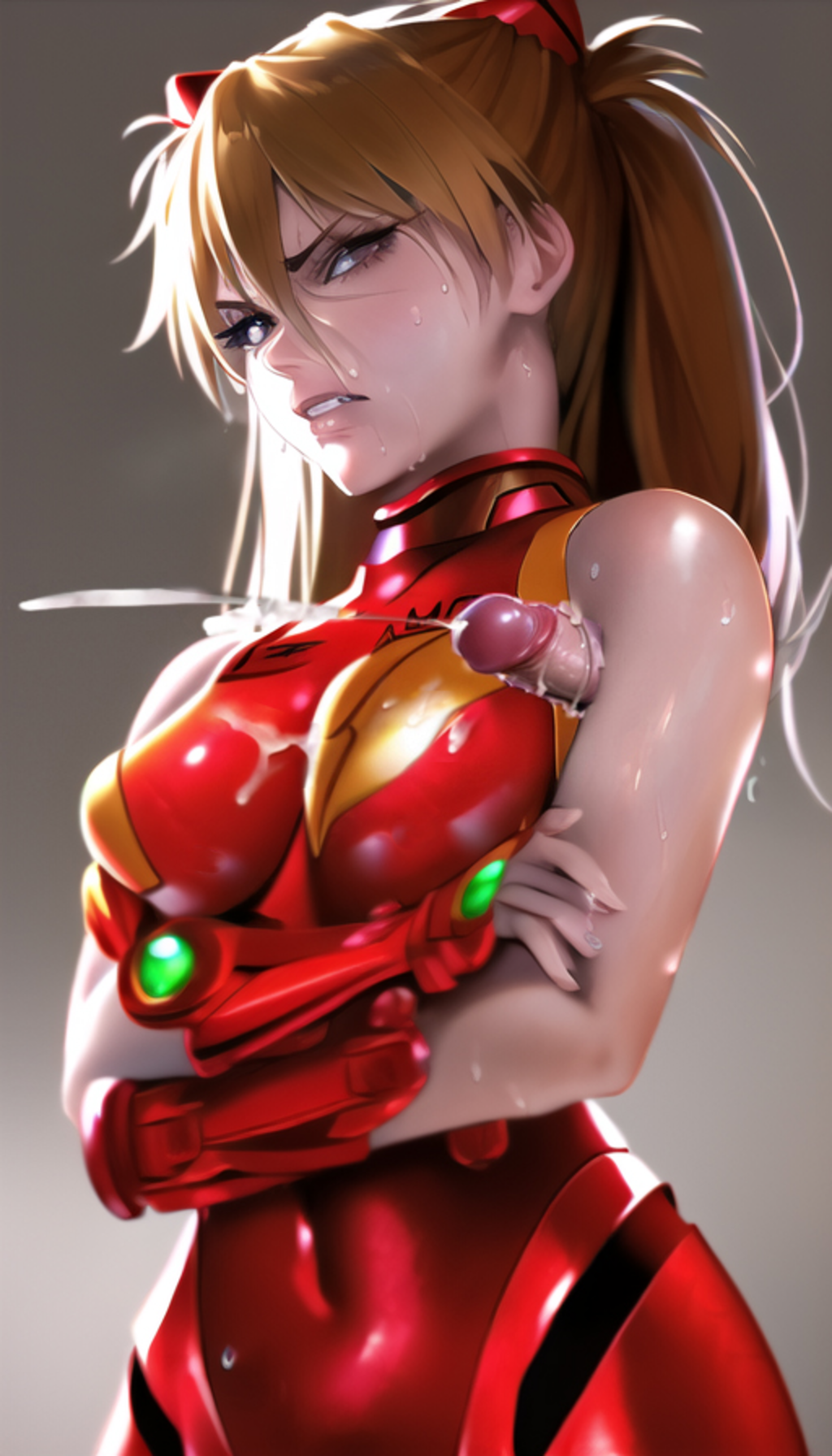 Asuka Langley Sohryu (Neon Genesis Evangelion) Rule 34 Image