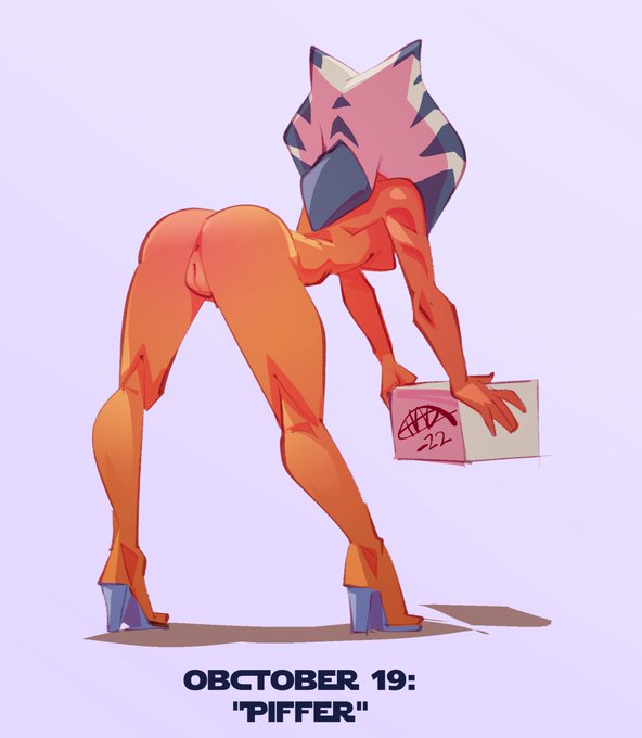 Ahsoka Tano (Star Wars) Rule 34 Image