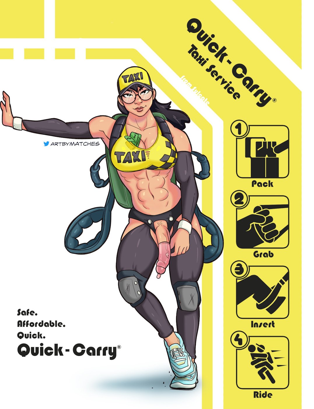 Quick-Carry Taxi Service (Sulcate) Rule 34 Image